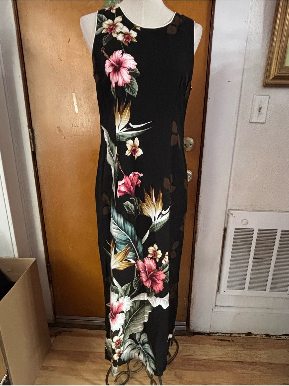 Paradise Bay Hawaiian Maxi Dress